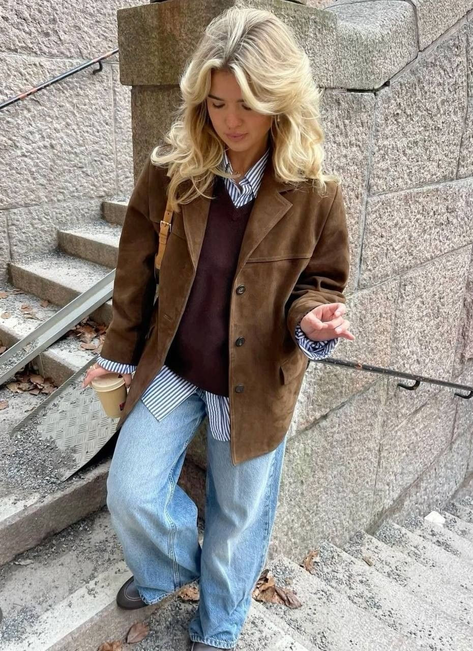 DANA | SUEDE JAS