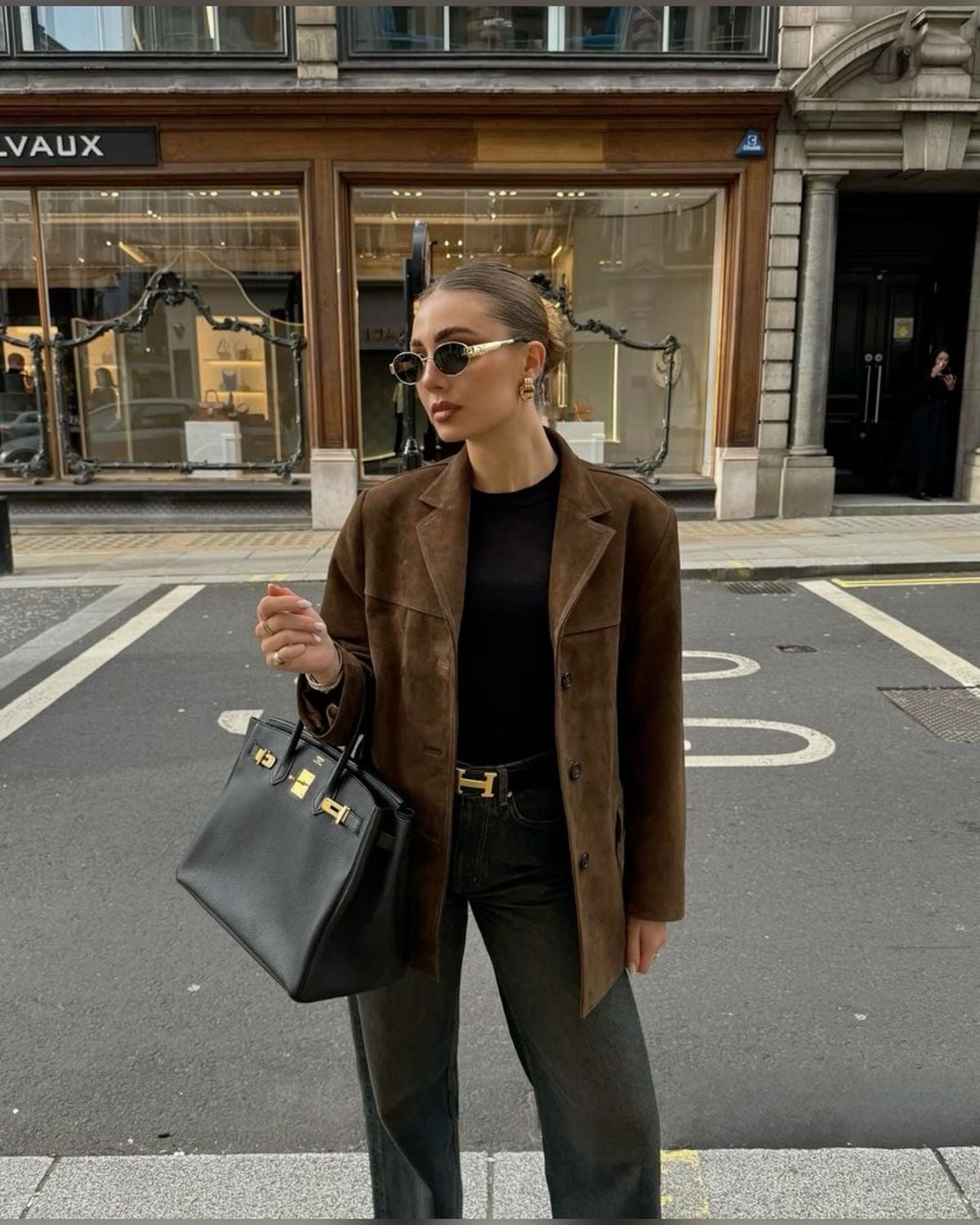 DANA | SUEDE JAS