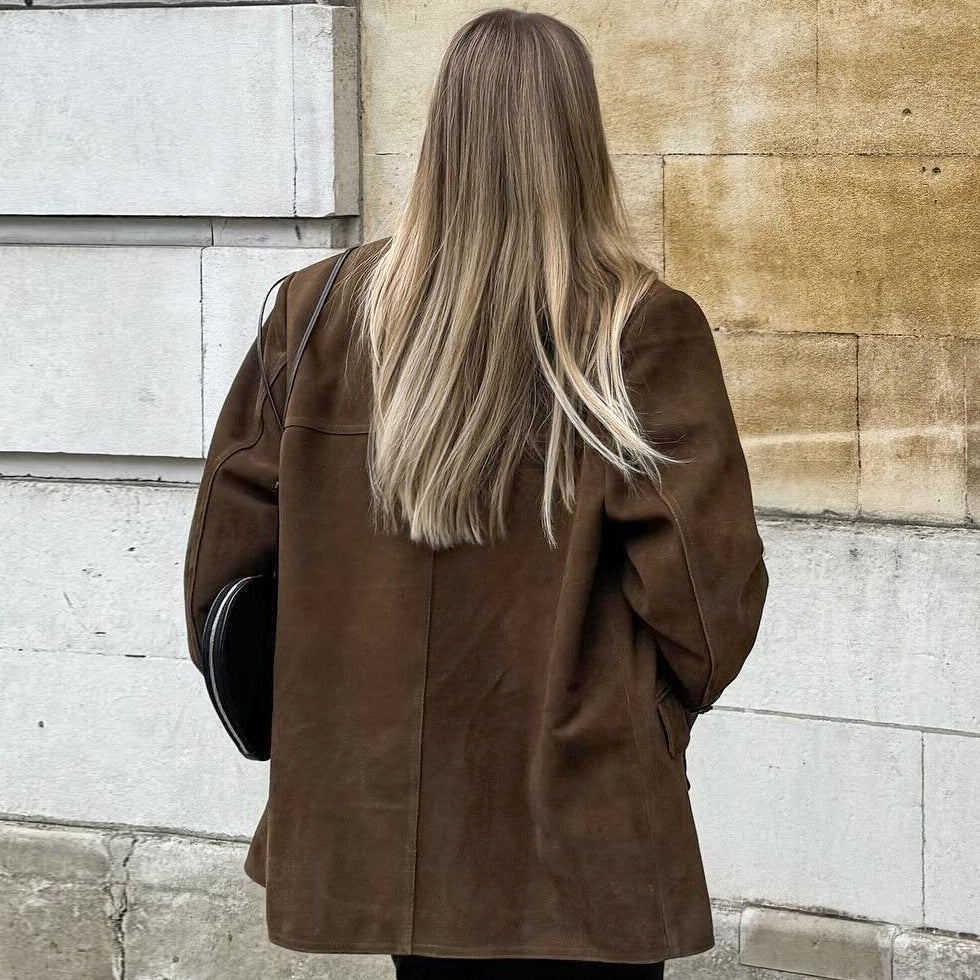 DANA | SUEDE JAS