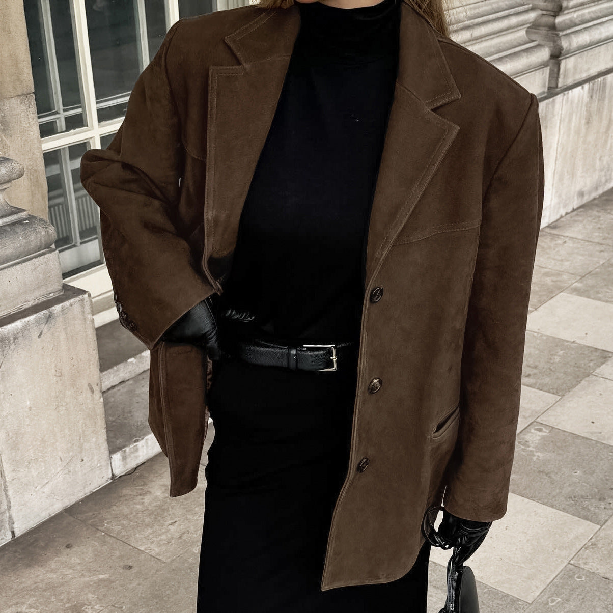 DANA | SUEDE JAS