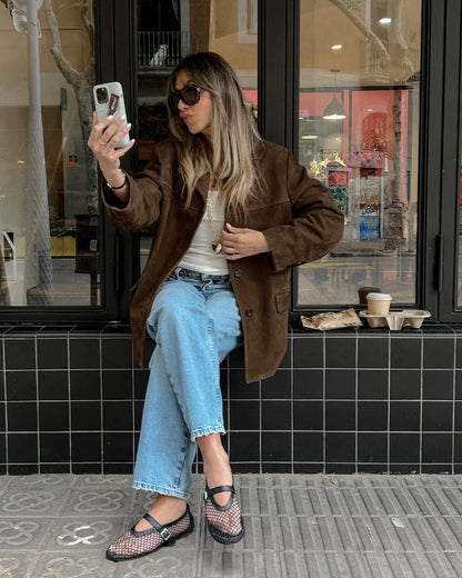 DANA | SUEDE JAS