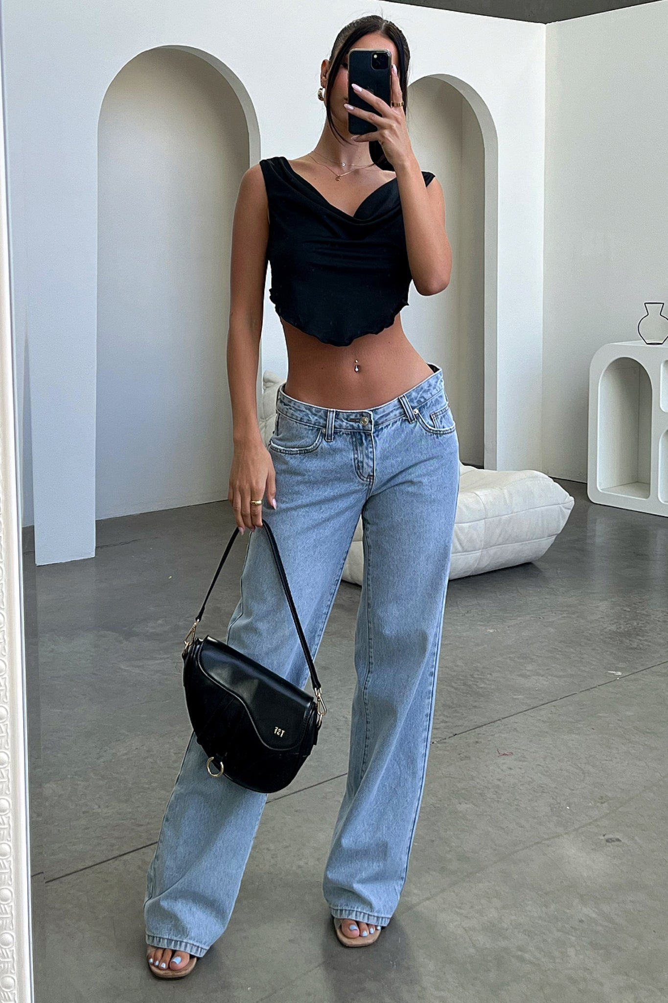 Melly Lage Taille Jeans